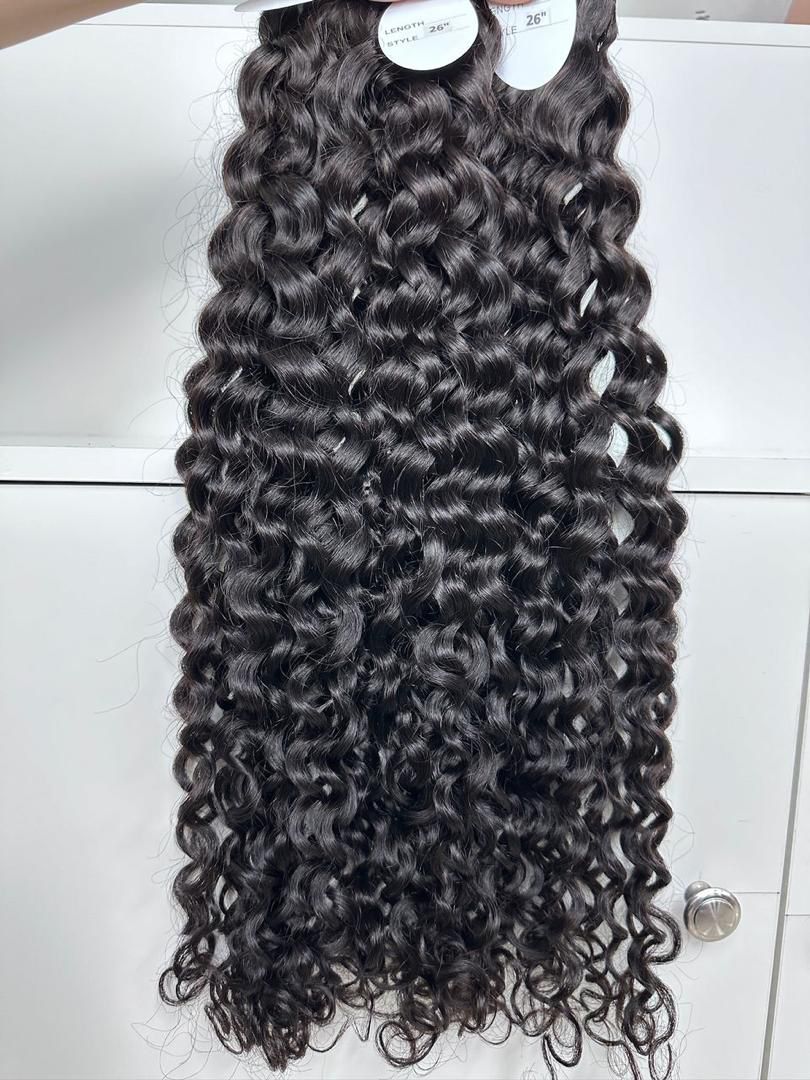 Deep wave hair extensions